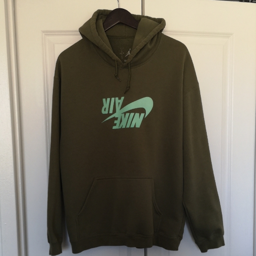 Travis Scott Cactus Jack Nike Air Olive Green XL Hoodie Glow in the Dark